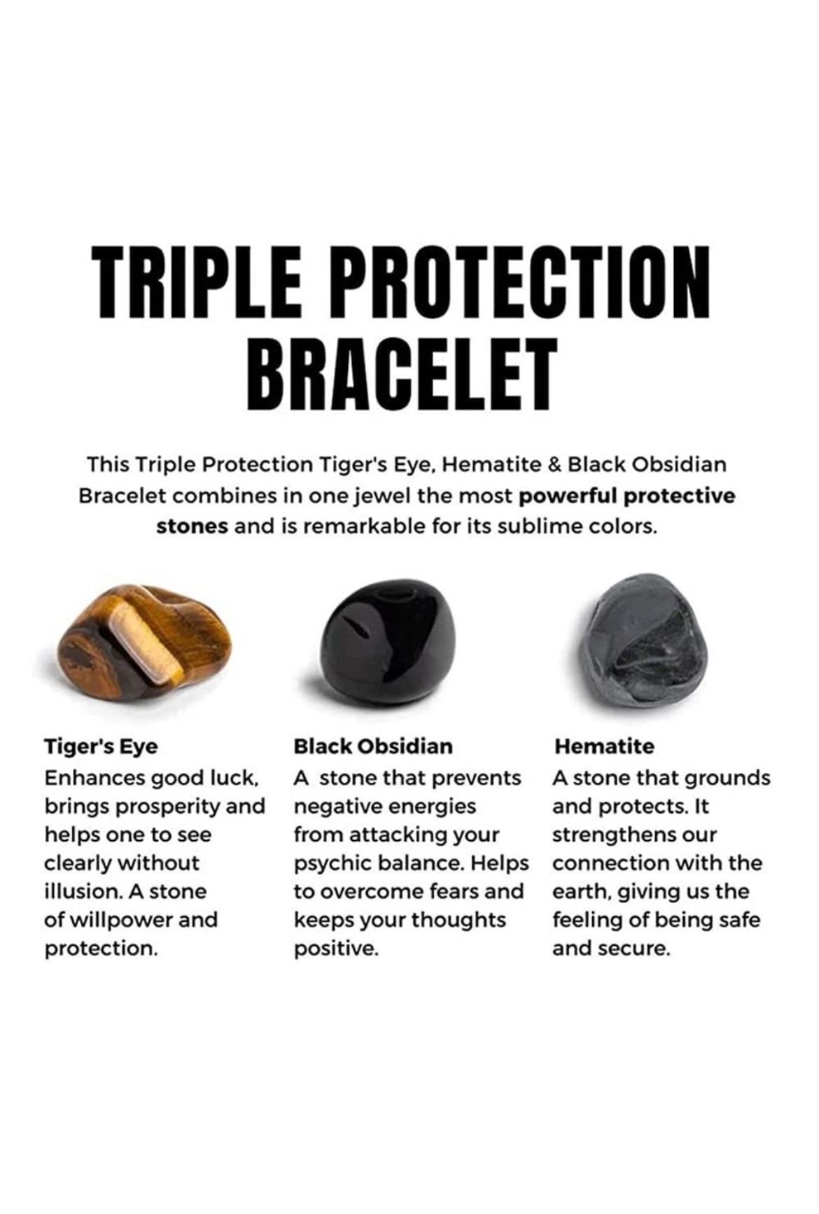Triple Protection Bracelet